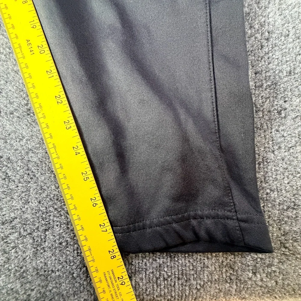 Nike Dri Fit Sweatpants Boys Medium‎ Black Swoosh Gym Basketball Tapered Leg